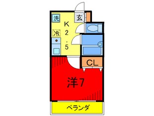 カメリア新目白の物件間取画像